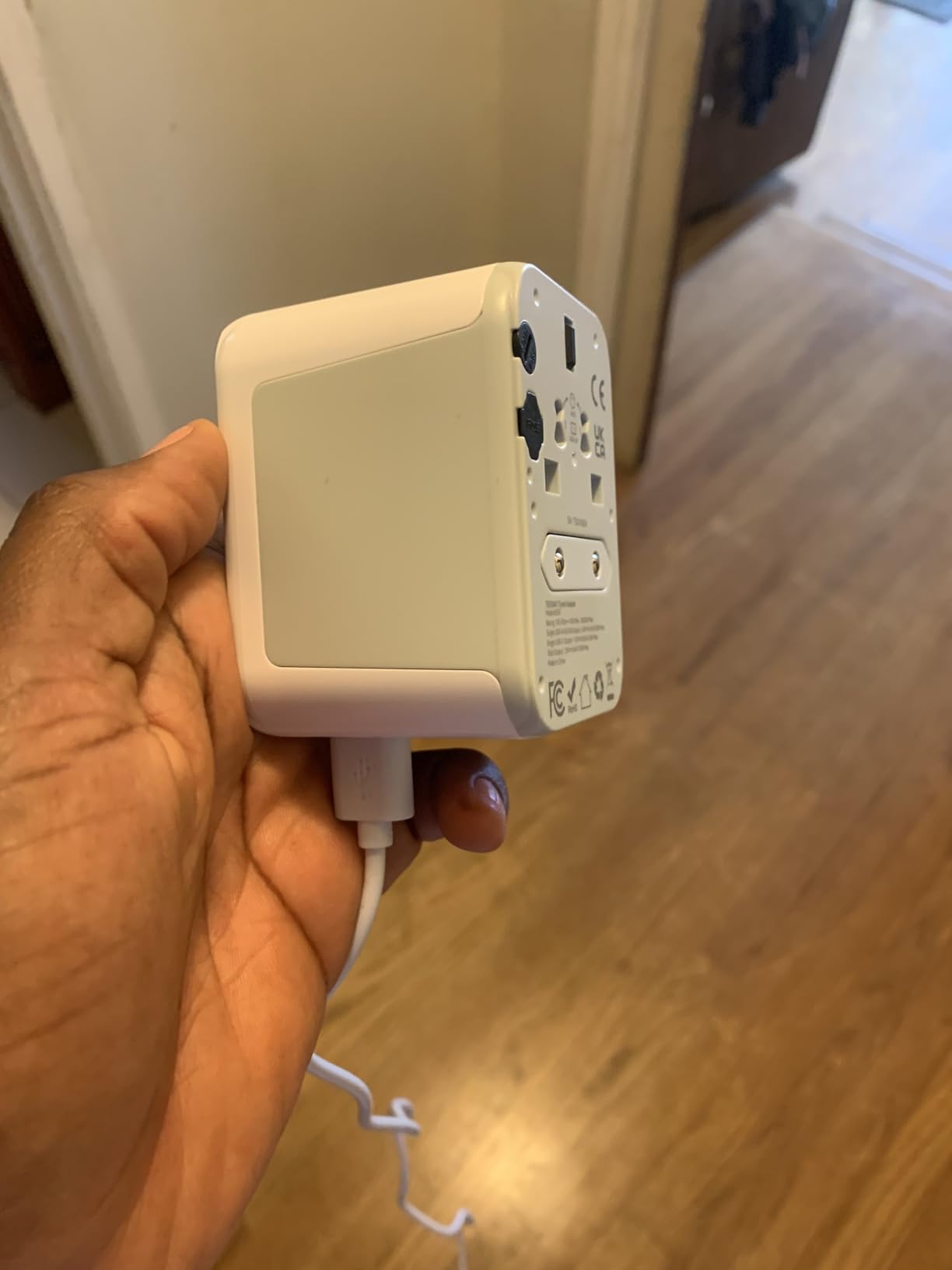 TESSAN Universal Travel Adapter, International Power Adapter | 2 USB C 2 USB A Ports, Travel Plug Adaptor Worldwide for US to Europe UK Italy Ireland Australia France Germany, Type C G A I customer photo 1