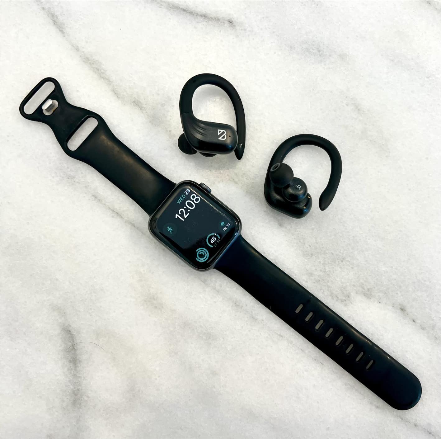 Back Bay Audio Runner Wireless Running Earbuds, Earbud Over Ear Hooks | 80-Hour Long Battery Life, Water-Resistant Wireless Running Headphones. Bass Boost, Bluetooth 5 Wireless Charging Case customer photo 1
