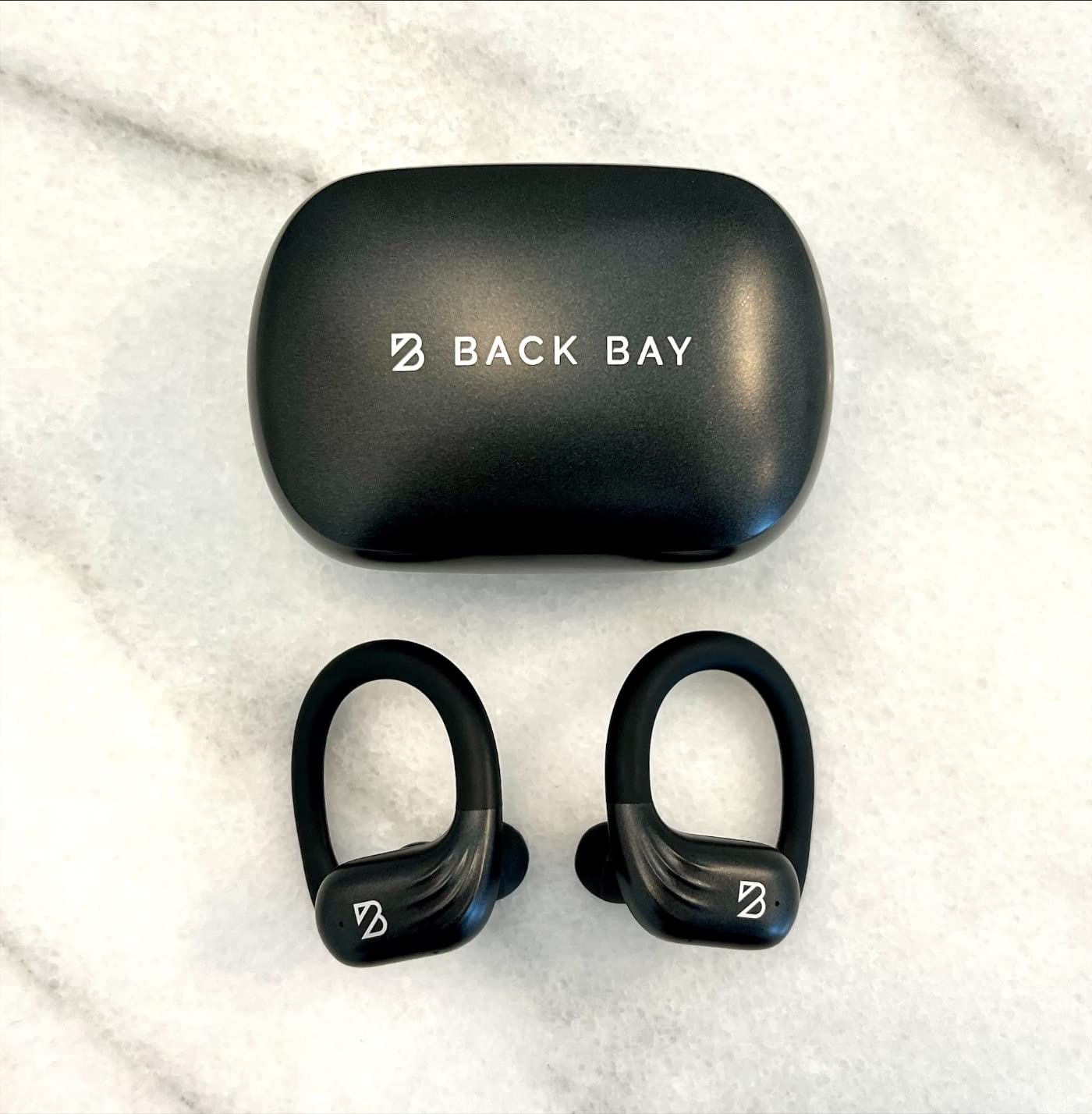 Back Bay Audio Runner Wireless Running Earbuds, Earbud Over Ear Hooks | 80-Hour Long Battery Life, Water-Resistant Wireless Running Headphones. Bass Boost, Bluetooth 5 Wireless Charging Case customer photo 2