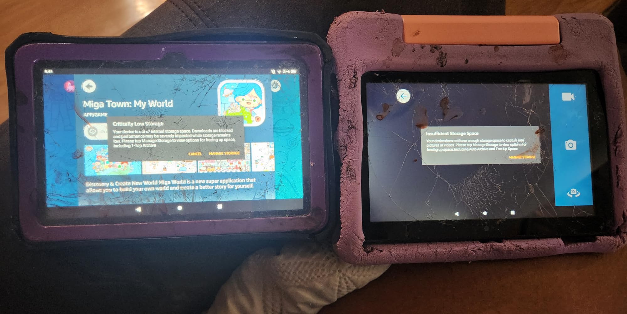 Amazon Fire 7 Kids tablet, ages 3-7, 16 GB, Blue customer photo 2