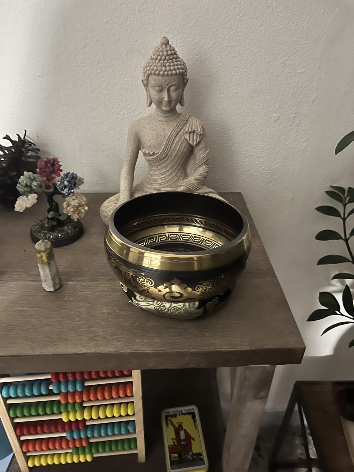 Tibetan Singing Bowls, Authentic Meditation Sound Bowls Handcrafted in Nepal for Yoga, Chakra Healing, Mindfulness, Self Care Spiritual Gifts for Women customer photo 1