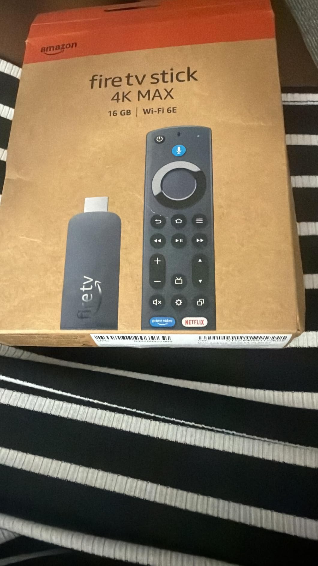 Amazon Fire TV Stick 4K Max (newest model), streaming device, with AI-powered Fire TV Search, supports Wi-Fi 6E, free & live TV without cable or satellite, find shows faster with Alexa+ customer photo 1