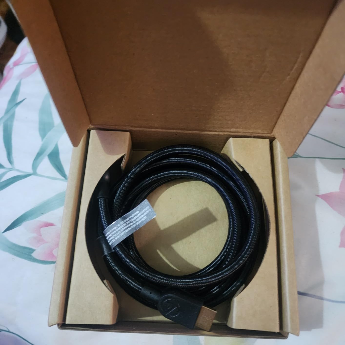 Elgato Ultra High Speed HDMI Cable, Certified 2.1, 48 Gbit/s bandwidth, Supports 8K60 and 4K120, VRR and ALLM, eARC with Dolby Atmos, Braided jacket, 6.5ft length customer photo 1