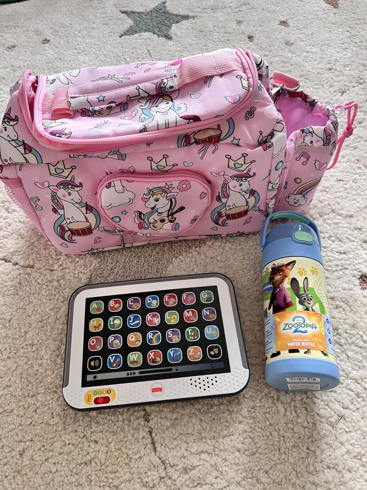 Fisher-Price Toddler Learning Toy Laugh & Learn Smart Stages Tablet Pretend Computer with Music & Lights for Kids Ages 1+ Years customer photo 1