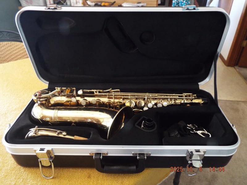 Gator Cases Andante Series Molded ABS Hardshell Case for Eb Alto Saxophone, (GC-ALTOSAX-23) customer photo 1