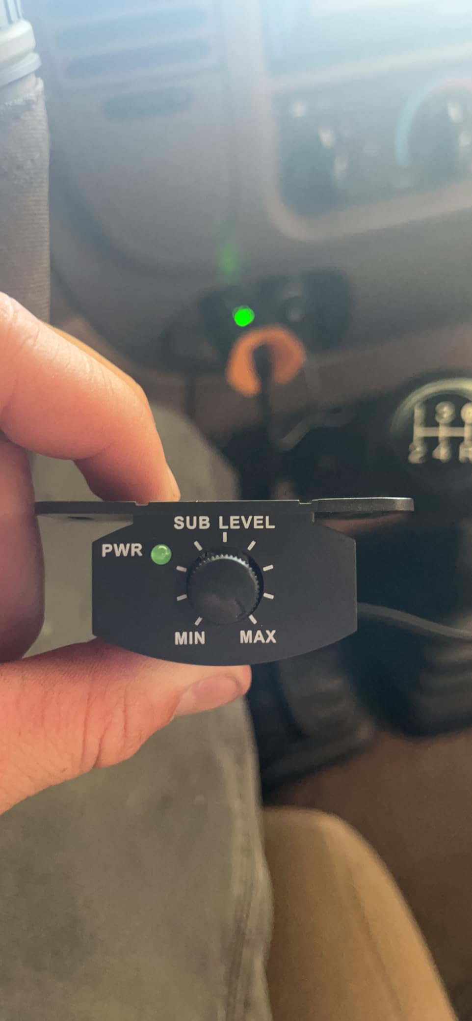 Universal Bass Control Knob, Bass Volume Knob with Extension Cable for Car Amplifier customer photo 2