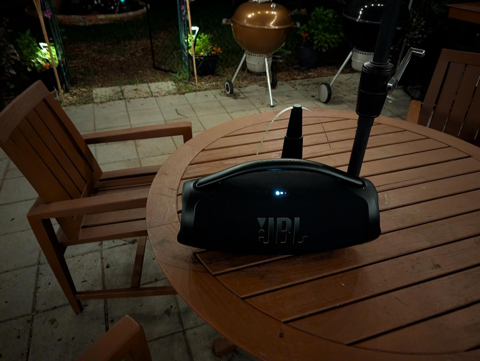 JBL Boombox 3 Wi-Fi - Powerful Wi-Fi and Bluetooth Portable Speaker - Black customer photo 2