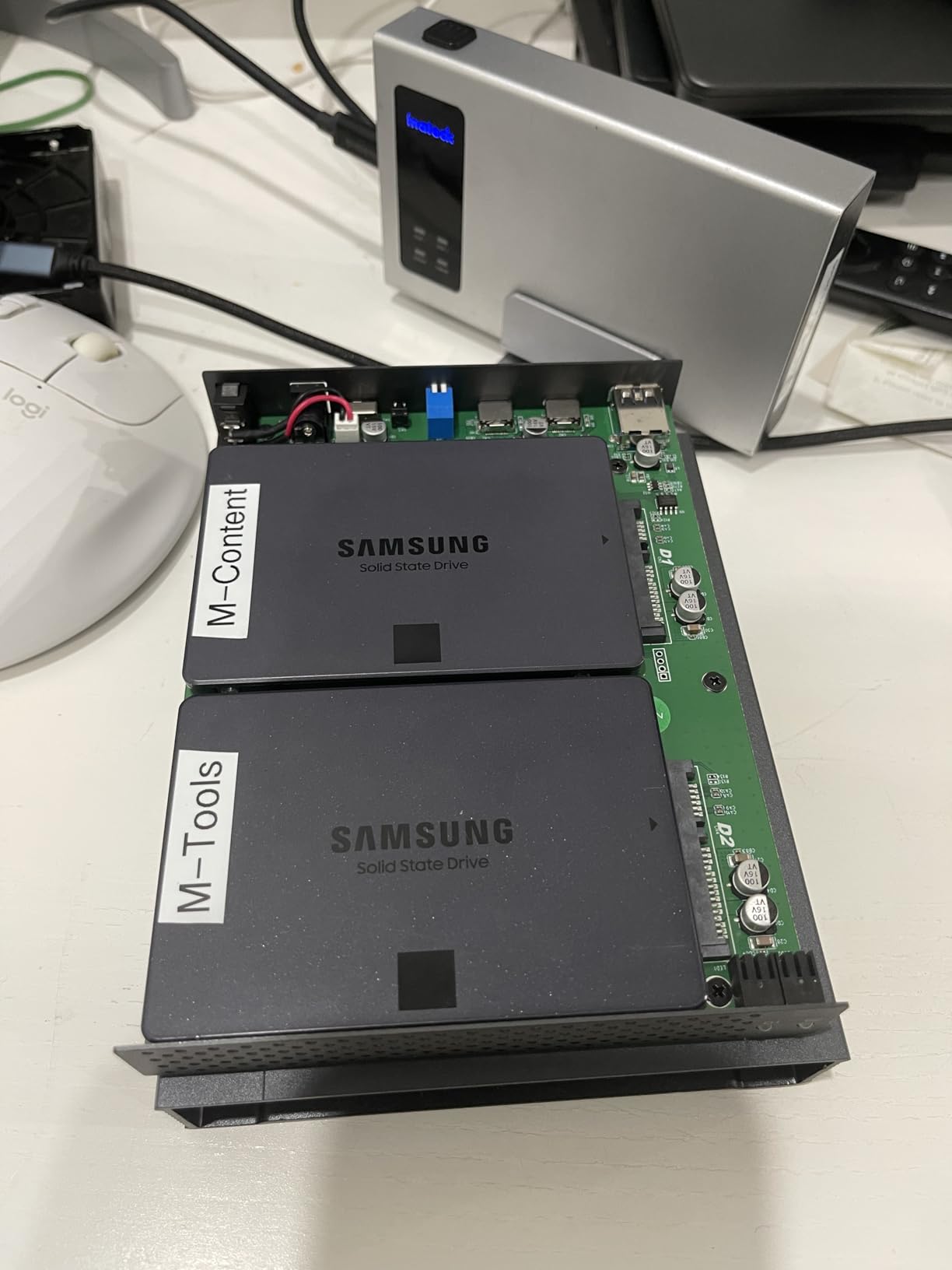 MiniPro RAID V4 USB-C (10Gbps) Dual Bay Enclosure customer photo 1