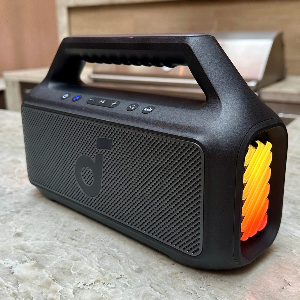 Soundcore Boom 2 by Anker, 80W Outdoor Bluetooth Speaker, 24H Playtime, IPX7 Waterproof, BassUp 2.0, RGB Lights, Power Bank, Bluetooth 6.0, Camping and Beach Use customer photo 2