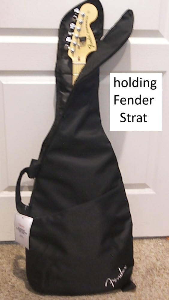 Fender Padded Electric Guitar Gig Bag with Ergonomic Backpack Straps, Black customer photo 1
