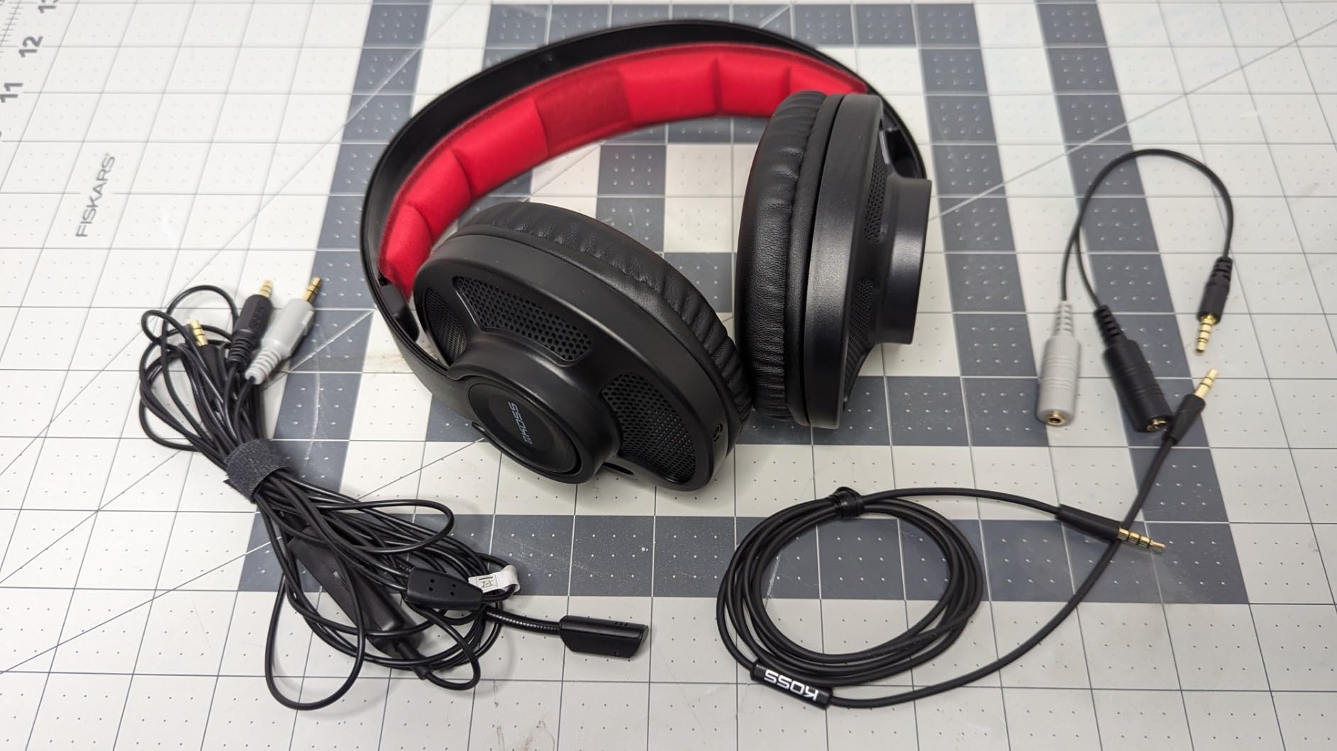 Koss GMR545-A-AIR Over-Ear Open-Back Gaming Headset, Microphone, Black | Volume Control Plus Mute Switch, Detachable Boom Microphone, Ultra Lightweight and Durable customer photo 2