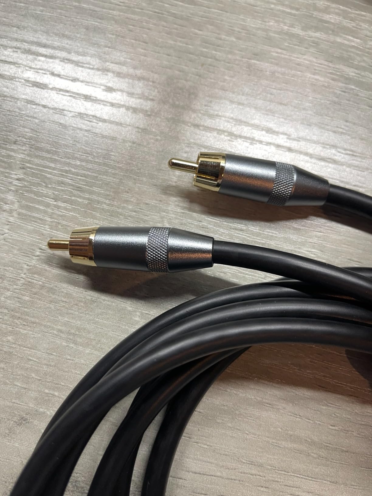 Subwoofer Cable 10 ft, Single RCA Coaxial Cord, Dual Shielded, Gold-Plated customer photo 1