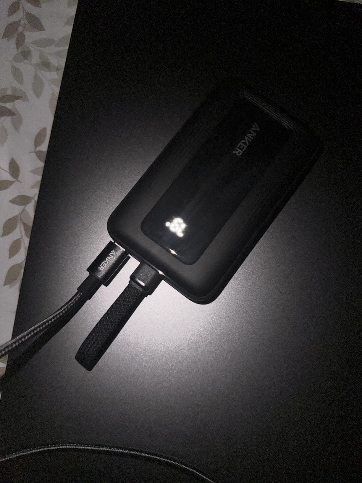 Anker Power Bank, 10,000mAh 30W with USB-C Travel Essential Portable Charger | 30W Portable Charger with USB-C Input and Output for iPhone 17 / 16, Galaxy, and More (Black) customer photo 2