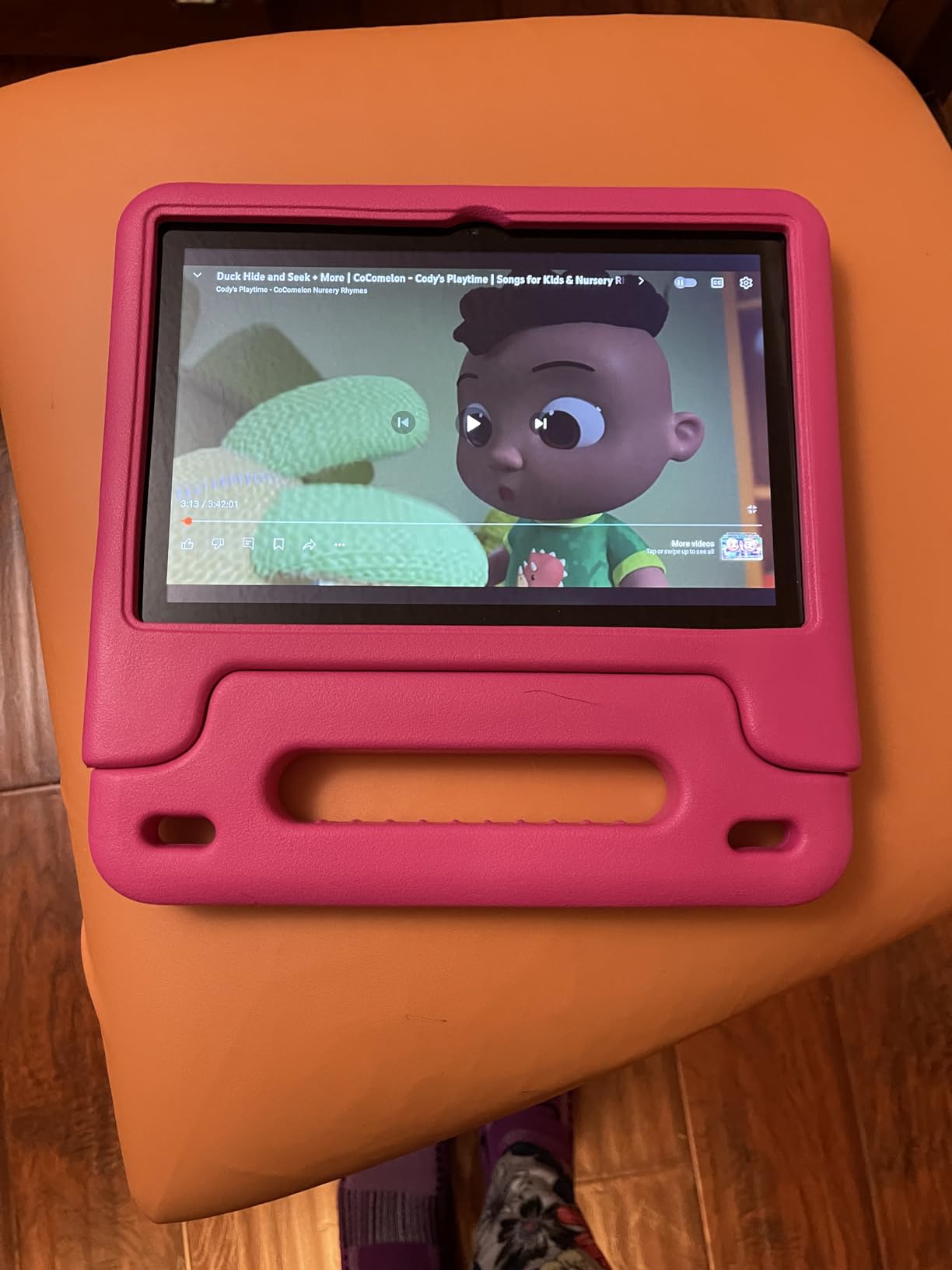 COLORROOM 2026 Upgraded Android 15 Tablet, 10inch Kids Tablet, Octa-core CPU, 10GB+64GB+1TB Expand Tablets for Kids with Kids Space, Parental Control, 6000mAh Big Battery,Touchscreen Tableta,Pink customer photo 1