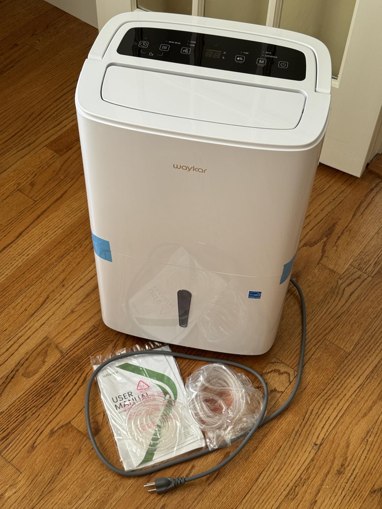 Waykar 150 Pint Commercial Dehumidifier with Pump & Drain Hose for Basement customer photo 2