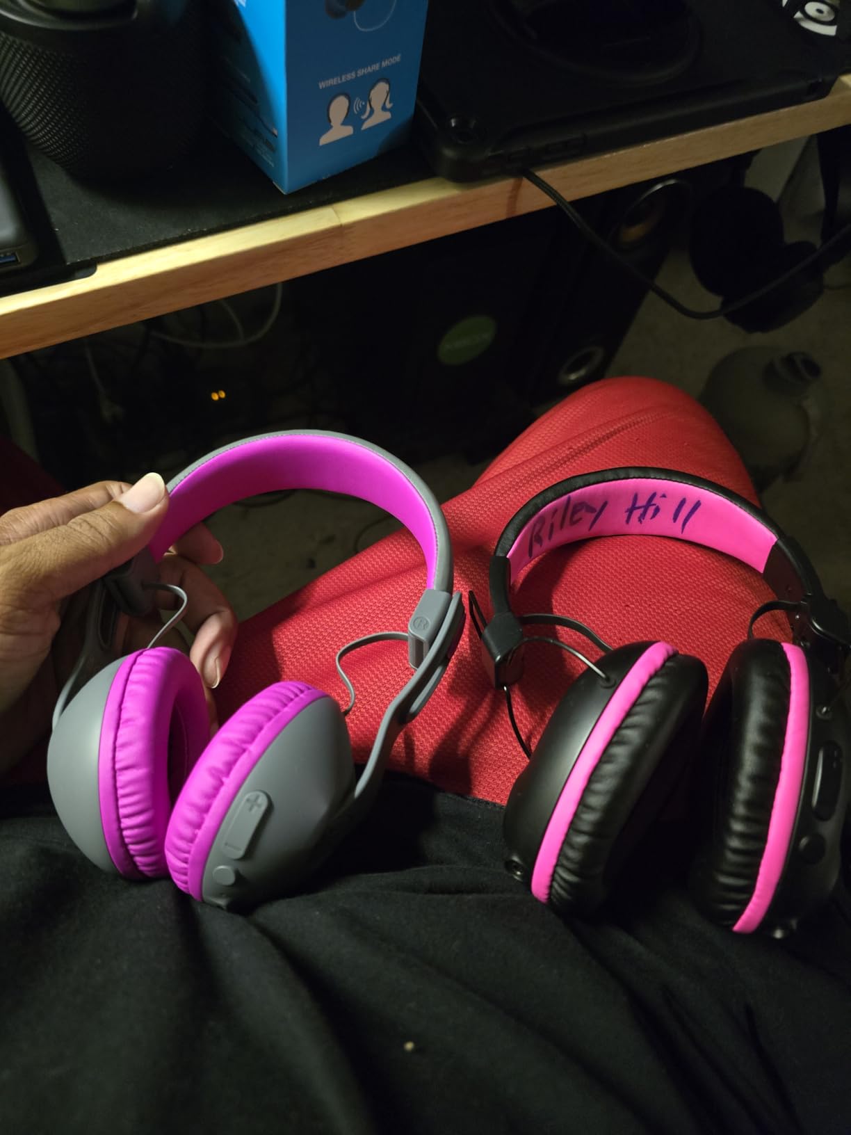 JLab JBuddies Studio 2, Kids Headphones, Wireless Bluetooth On Ear, Volume Limiting, Foldable customer photo 2