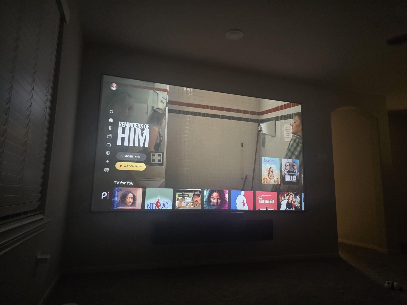 BenQ TK710 4K HDR Laser 3200 Lms Home Entertainment Movie & Gaming Projector | 3200 Lms, 4ms Input Lag, 240Hz Refresh Rate, HDR10, eARC Support, Lens Shift, 1.3x Zoom, 240HZ Refresh Rate, 3 year warranty customer photo 2