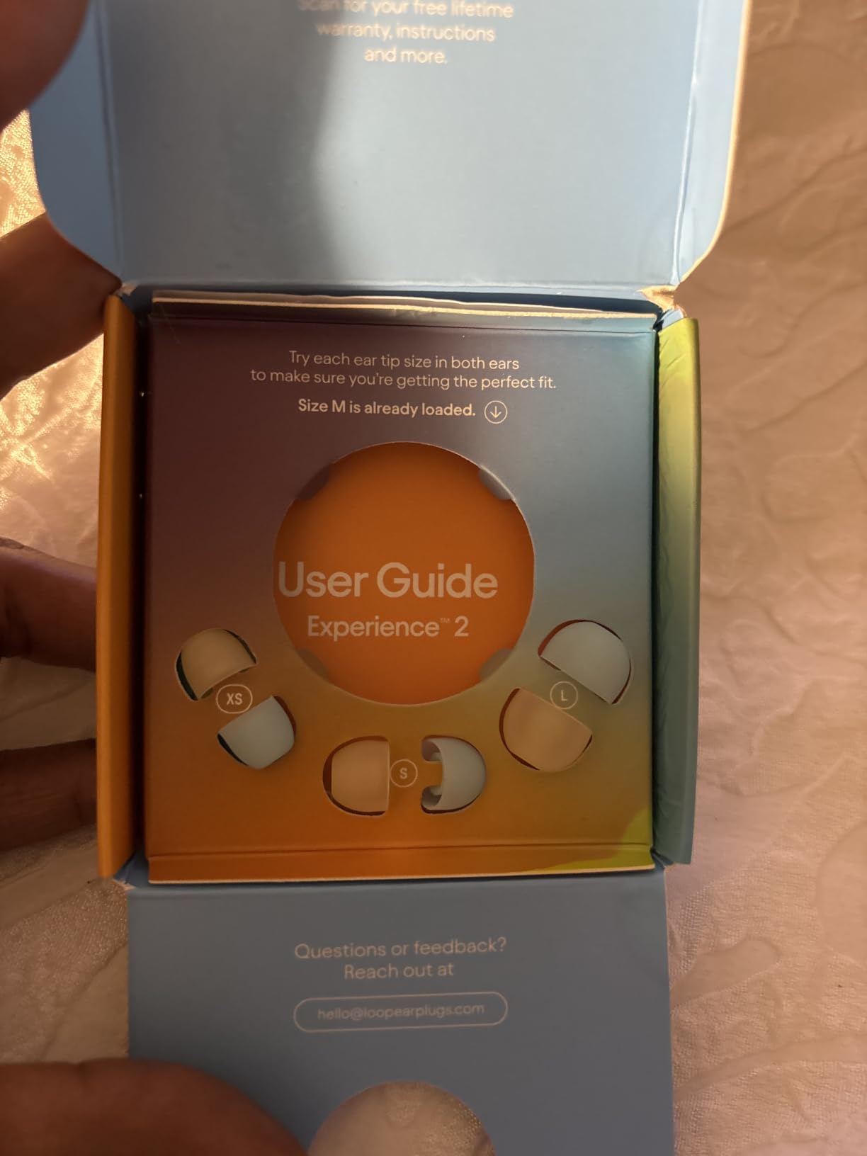 Loop Experience 2 Ear Plugs - Stylish Certified Hearing Protection customer photo 2