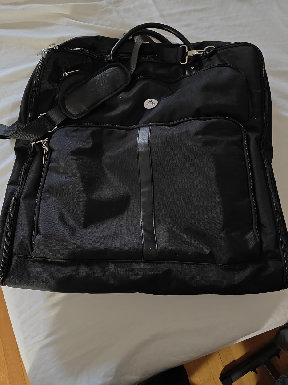 MATEIN Mens Garment Bags for Travel, Large Travel Suit Bag Up to 7 Suits customer photo 2