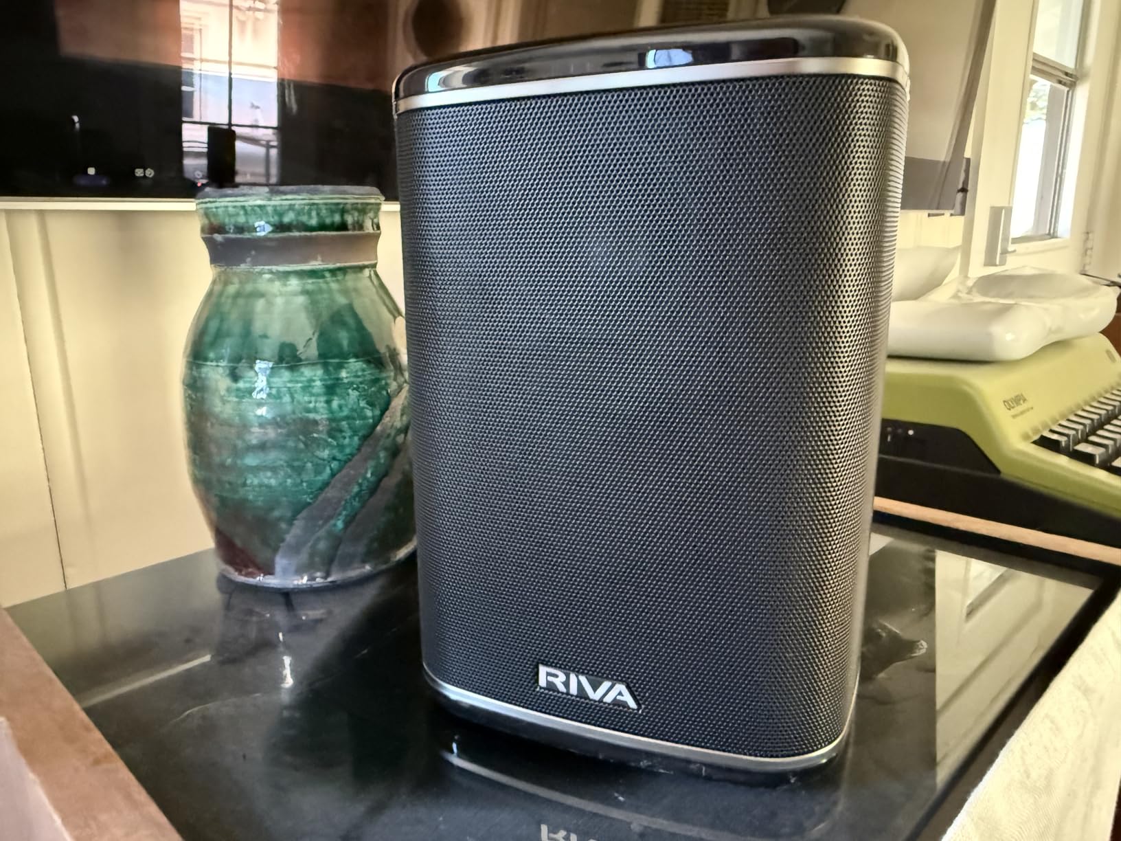 RIVA Arena Wireless Hi-Fi Speaker for Home, Black | 6 Drivers, 50W, Wi-Fi & Bluetooth, With AirPlay 2, Chromecast, Multiroom Audio, Support Spotify and more streaming customer photo 2