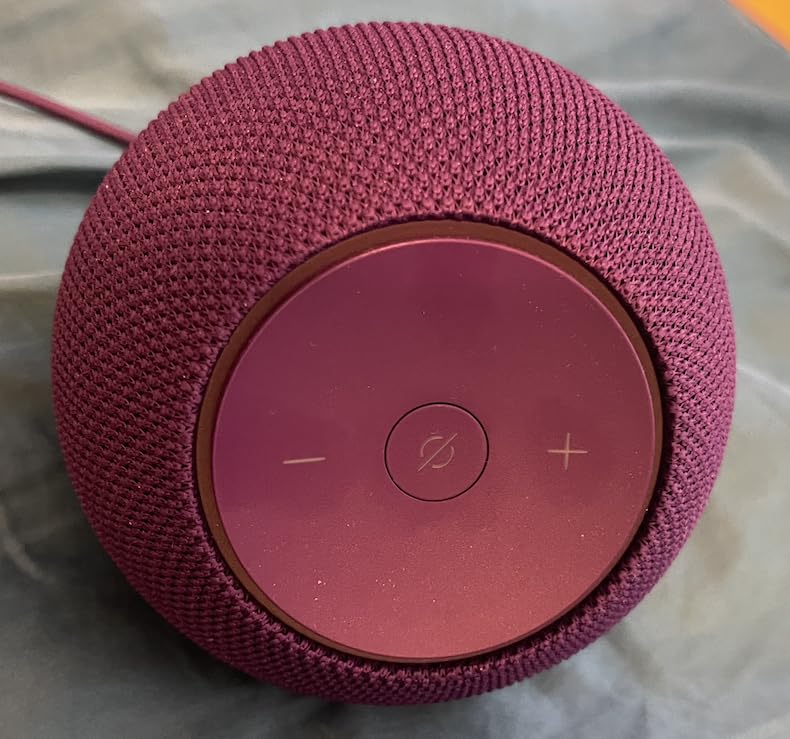 Amazon Echo Dot Max (newest model), Alexa speaker with room-filling sound and nearly 3x bass, Great for living rooms and medium-sized spaces, Designed for Alexa+, Amethyst customer photo 1