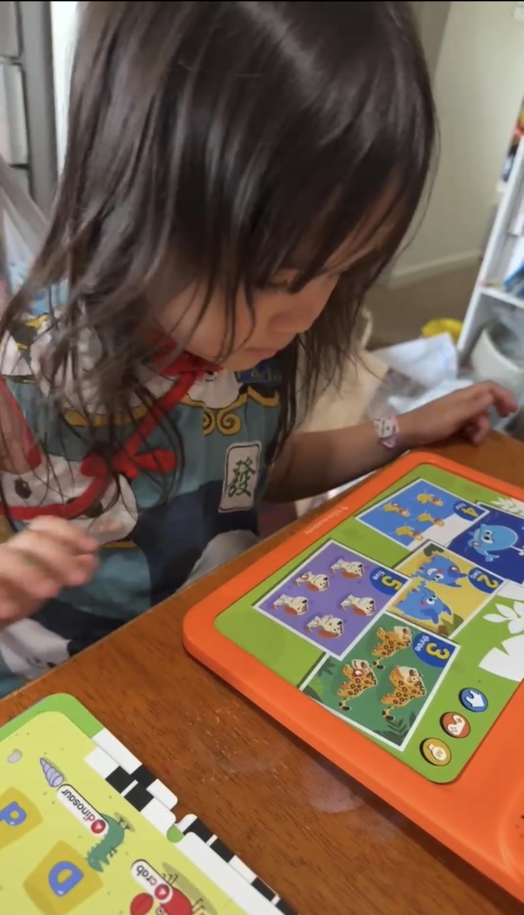 Think Academy Learning Pad with Flash Cards for 3 4 5 Years Old Boys Girls, Screen Free, Interactive Educational Toy customer photo 2