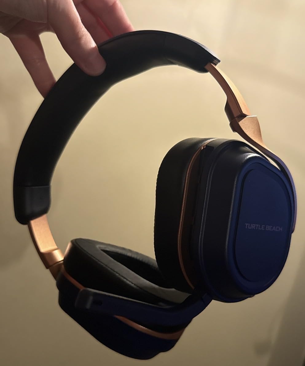 Turtle Beach Stealth 700 Wireless Gaming Headset for Xbox, PS5, PC, Mobile | Xbox Series X|S, Xbox One, PlayStation, Multiplatform, Bluetooth, 60mm Dual Drivers, 80-Hr Battery, Flip-to-Mute Mic, Cobalt customer photo 1