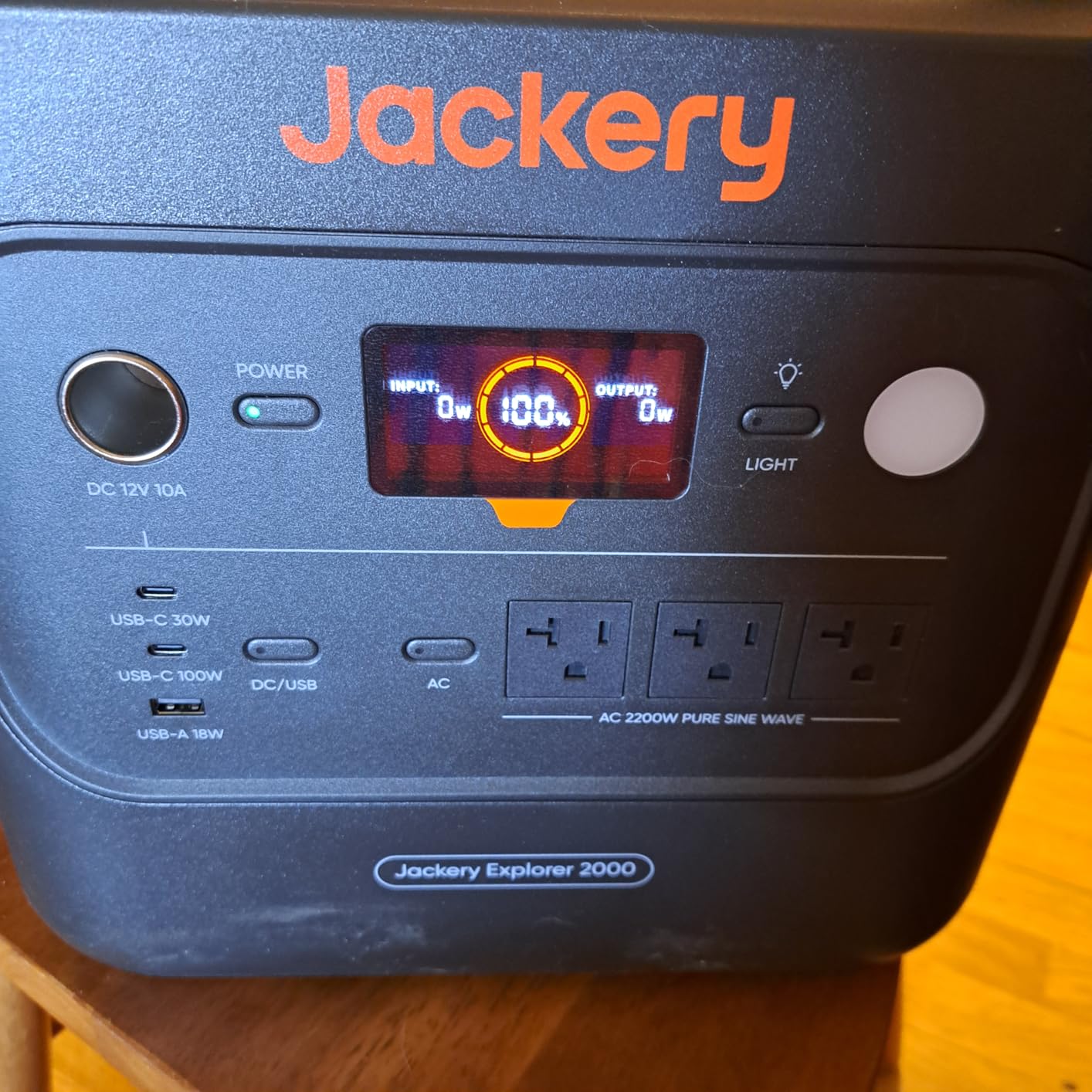 Jackery Explorer 2000 v2 Portable Power Station, 2042Wh, 2200W AC Output customer photo 2