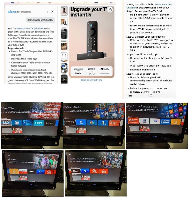 Amazon Fire TV Stick HD (newest model), free & live TV, Alexa Voice Remote, powered by the TV, effortless setup, find shows faster with Alexa+ customer photo 2