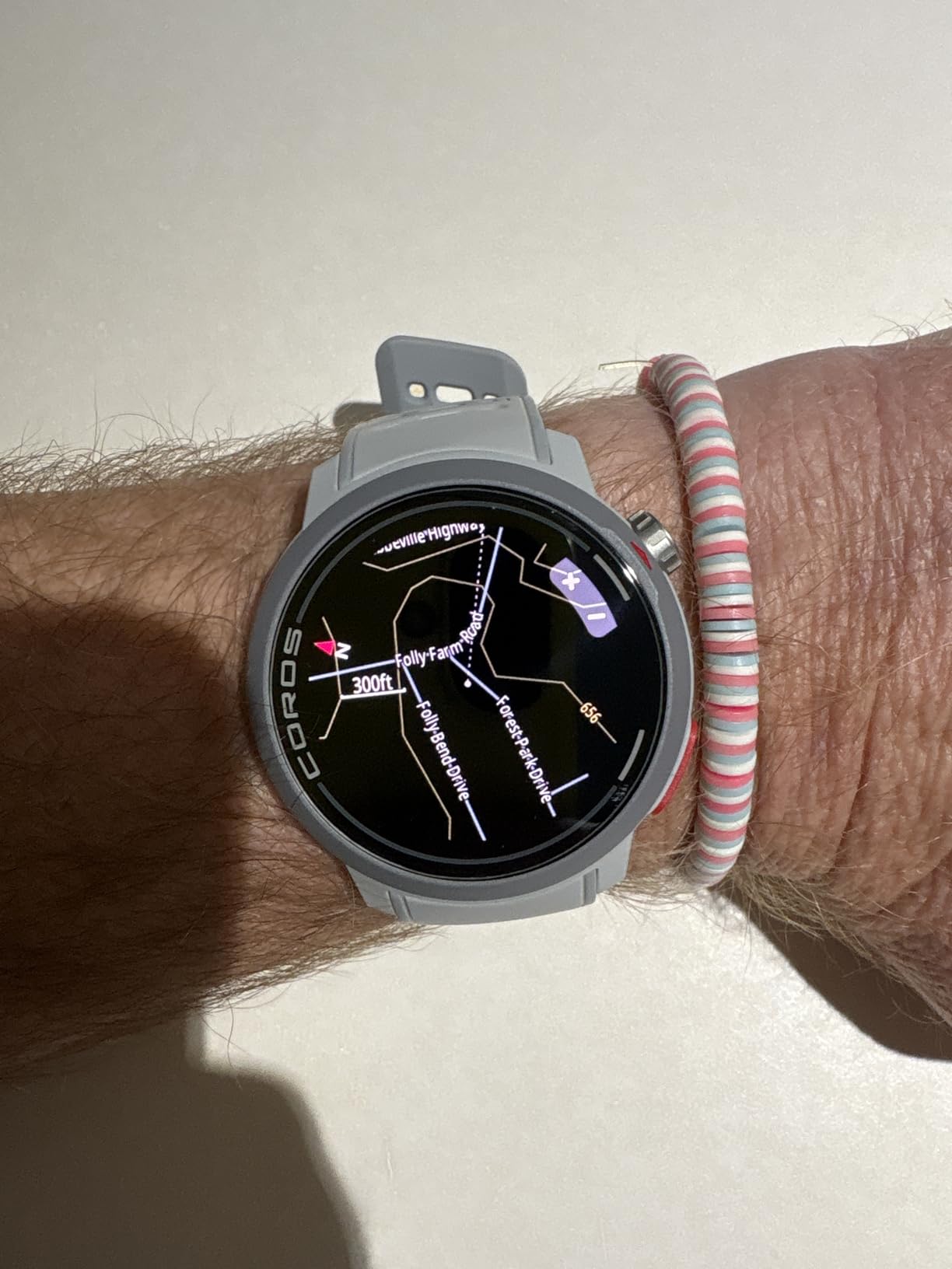 COROS PACE Pro GPS Sport Watch, 1.3-inch AMOLED Touchscreen- Grey customer photo 1