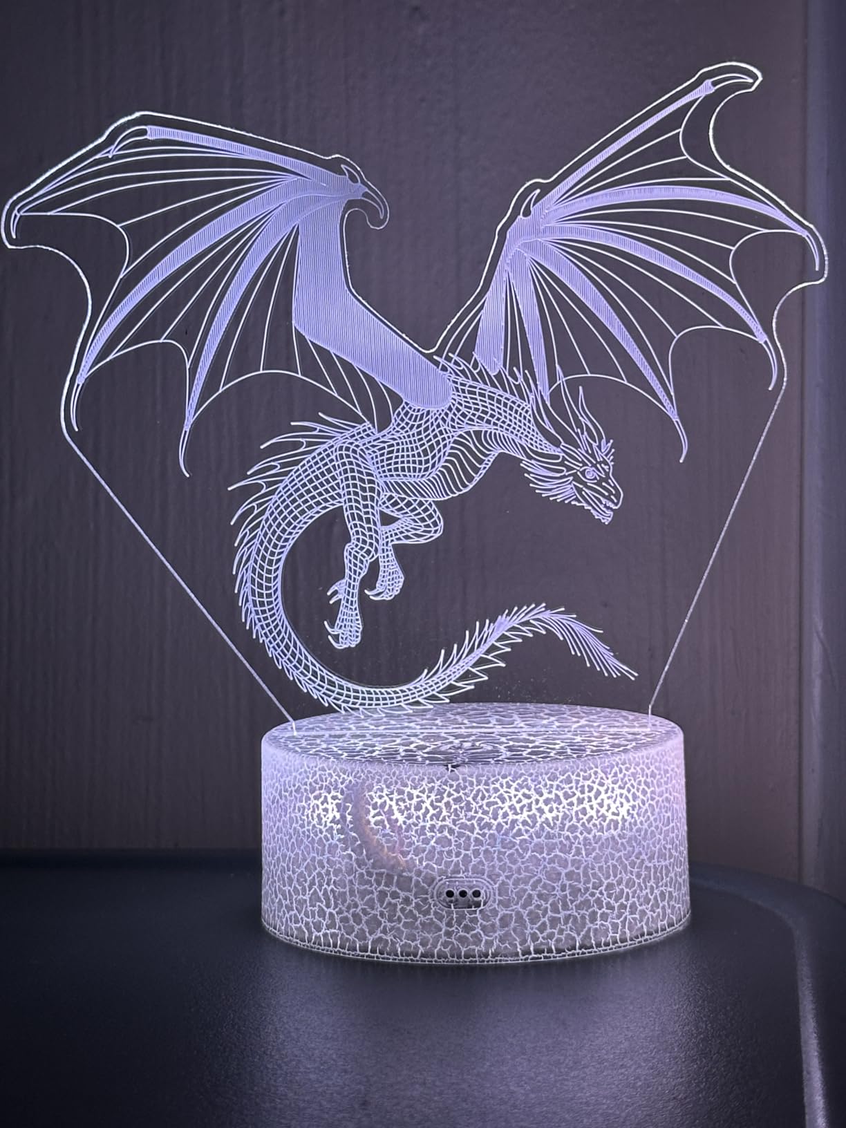 POSSHE Violin Night Light, Violin Gifts, Cello 3D Illusion Lamp with 16 Colors Changing, Timer, 4 Flash Modes and Dimmable, Kids Boys Girls Room Decoration, Holiday Xmas Music Gifts customer photo 1