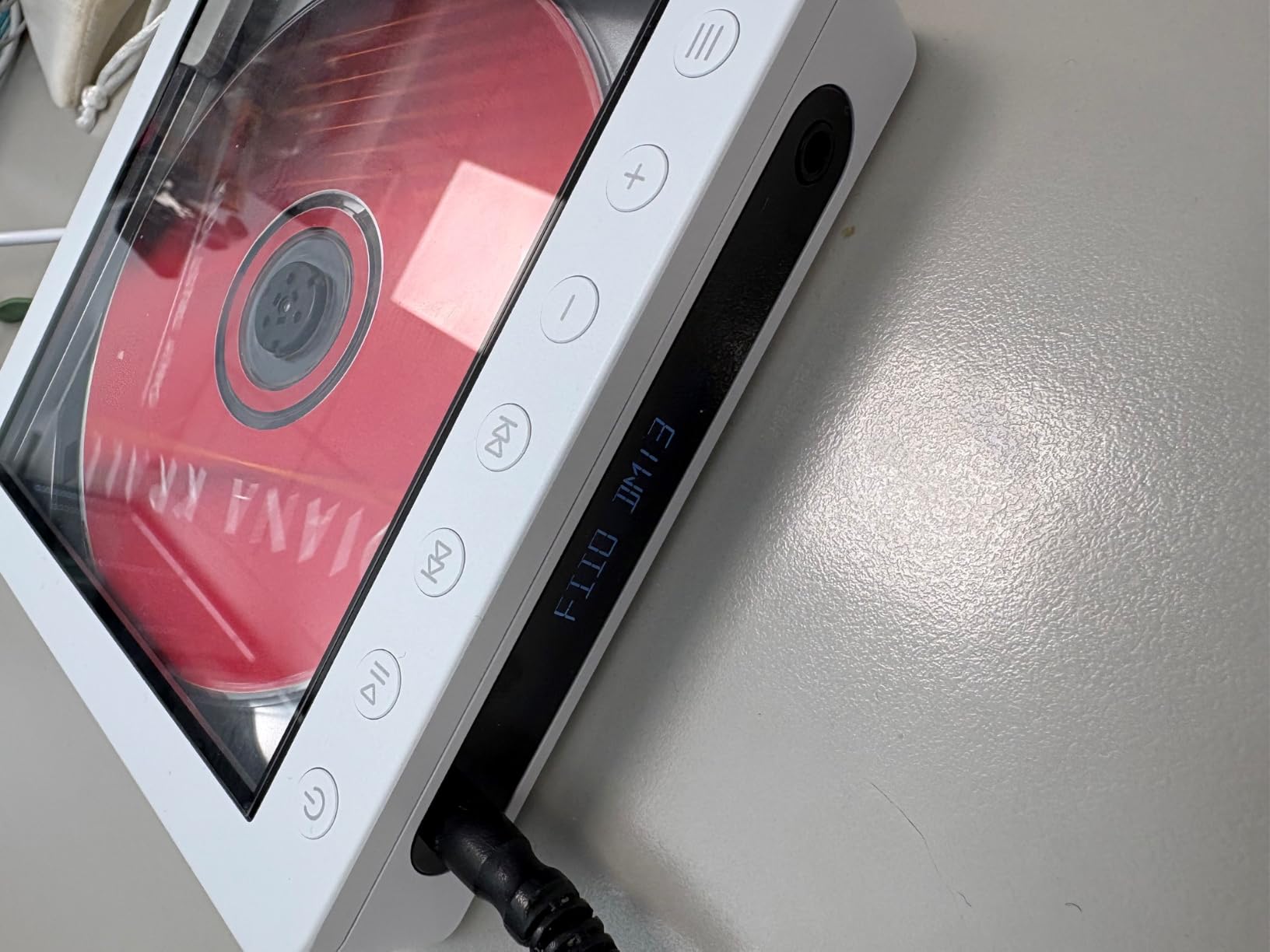 FiiO DM13 Multifunctional Portable Stereo CD Player with Long-Lasting Battery, Supports USB Ripping, Optical/coaxial/3.5mm/4.4mm outputs (Skylight Bluetooth) customer photo 2