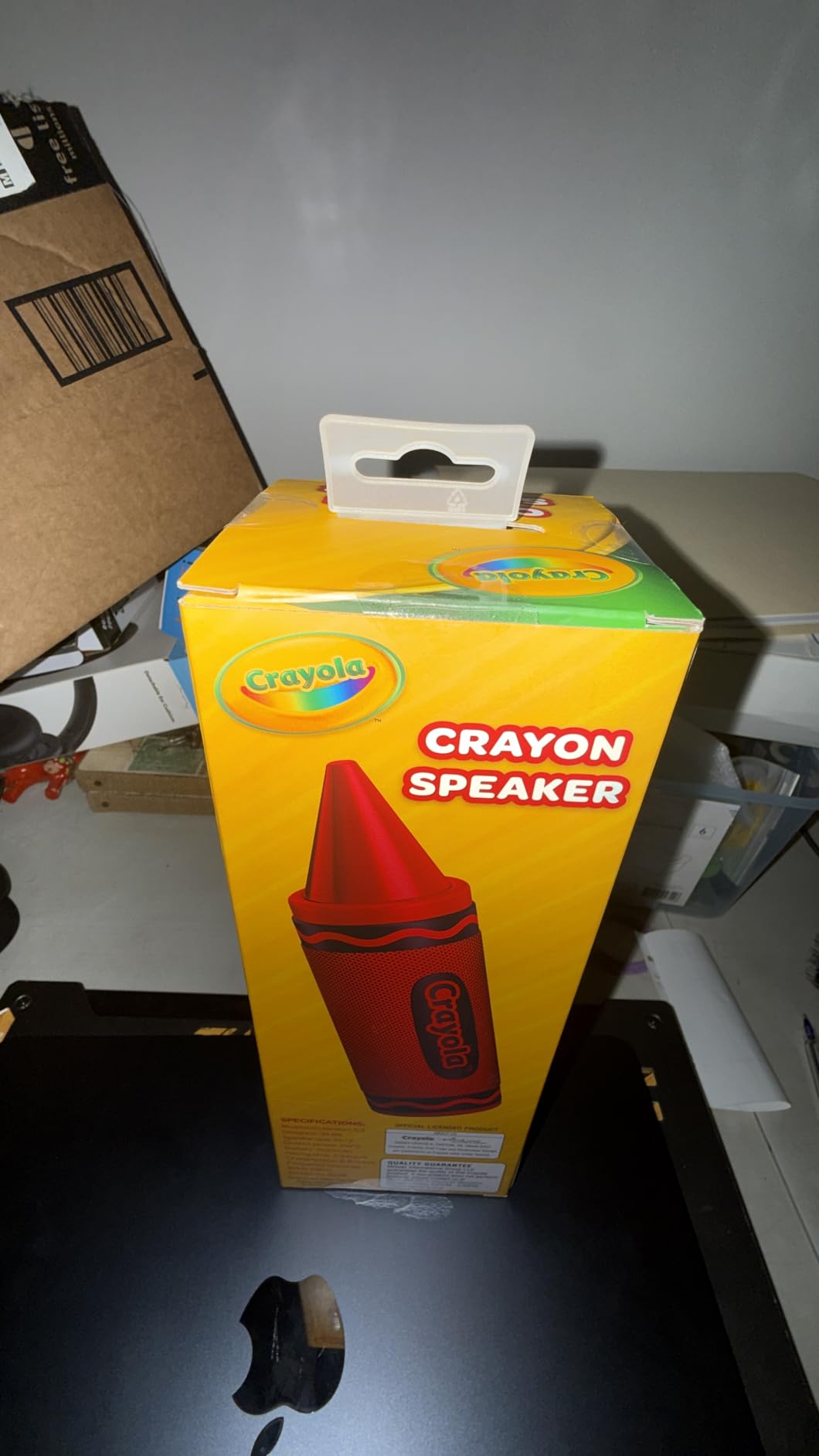 Crayola Kids Crayon Speakers Bluetooth, Portable Bluetooth Speakers | 20W Peak Power HD Sound, Mini Bluetooth Speaker Wireless with TWS Pairing BT 5.3, FM Radio Home/Party/Outdoor/Travel customer photo 1