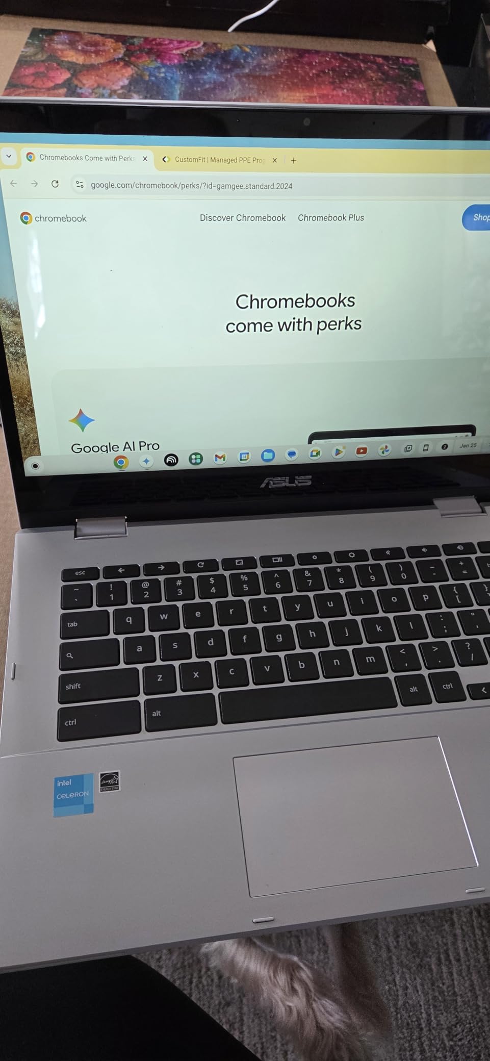 ASUS Chromebook Flip CX1 Convertible Laptop, 14