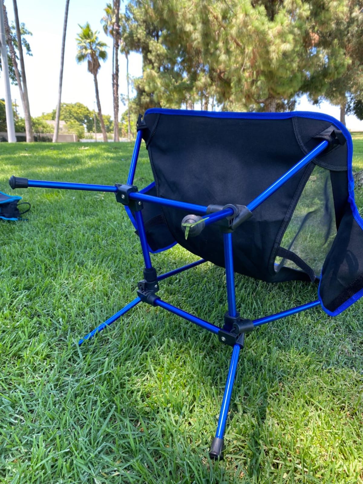 MOON LENCE Portable Camping Chair Plus, Larger & Roomier, Compact and Lightweight, Folding Chair for Backpacking Hiking Beach, Ultralight Camp Chair 330Lbs Capacity customer photo 1