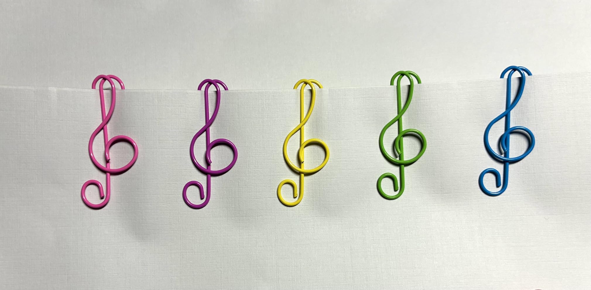 Fun Music Shaped Paper Clips 100 Pcs, Music Teacher Gifts | Music Teacher Classroom Supplies, Fun Desk Accessories and Gifts for Music Teachers, Students and Music Lovers customer photo 1