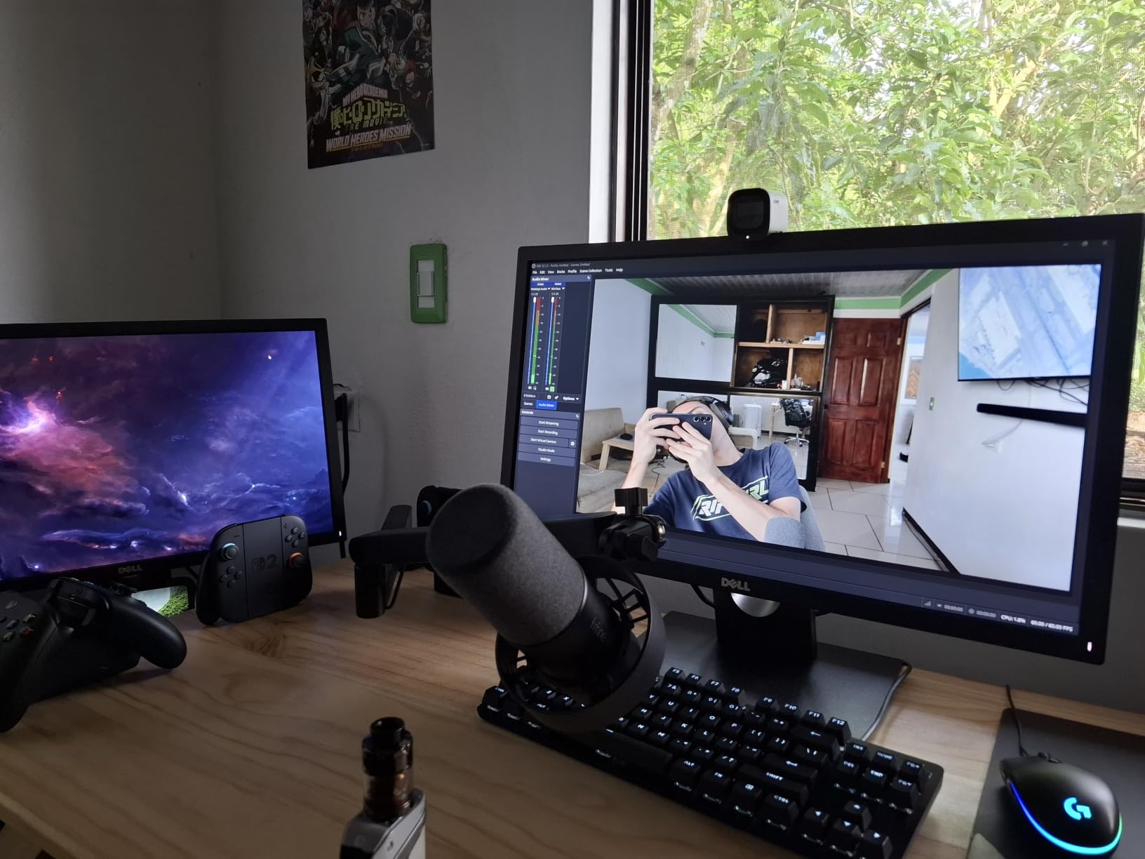 InnoGear Low Profile Mic Arm Boom Arm Microphone Stand Desk Mount, Black | for Fifine AM8 K669B Elgato Blue Yeti Shure SM58 SM7B, 3.3lb Weight Capacity, Vibration Resistant, Adjustable Angle customer photo 1