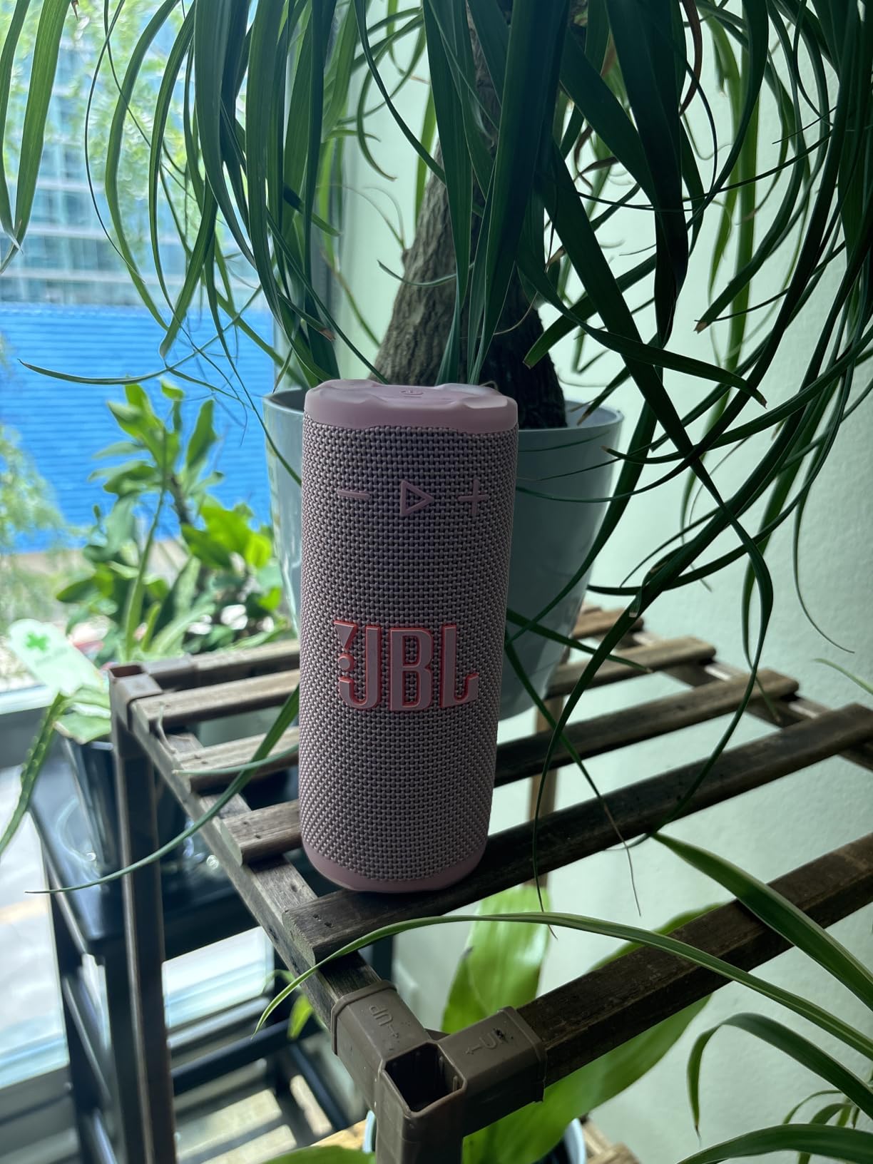 JBL Grip Portable Bluetooth Speaker, Waterproof, Ambient Light - Purple | Up to 14 Hr Playtime, AI Sound Boost, IP68 Waterproof And Dustproof, Drop-Proof, App Control, Ideal For Outdoor And Travel customer photo 2