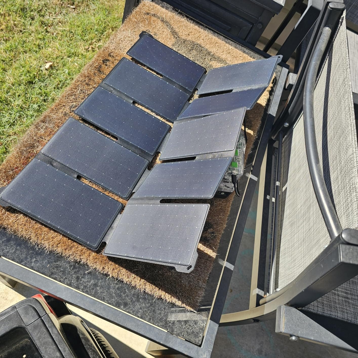 [Upgraded] BigBlue 35W Solar Charger with Fast Charging USB-A/PD 25W USB-C customer photo 2