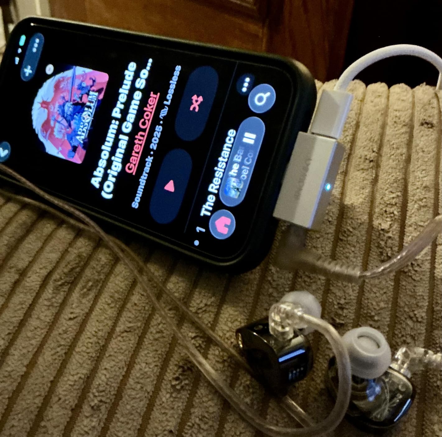FiiO/Snowsky Tiny Portable DAC & Headphone Amplifier, Hi-Res USB DAC, PEQ Precision Tuning, PCM 384kHz/DSD256 Decoding, Android App/Web Control (3.5mm + Type-C Dual Ports, Tiny A Silver) customer photo 1
