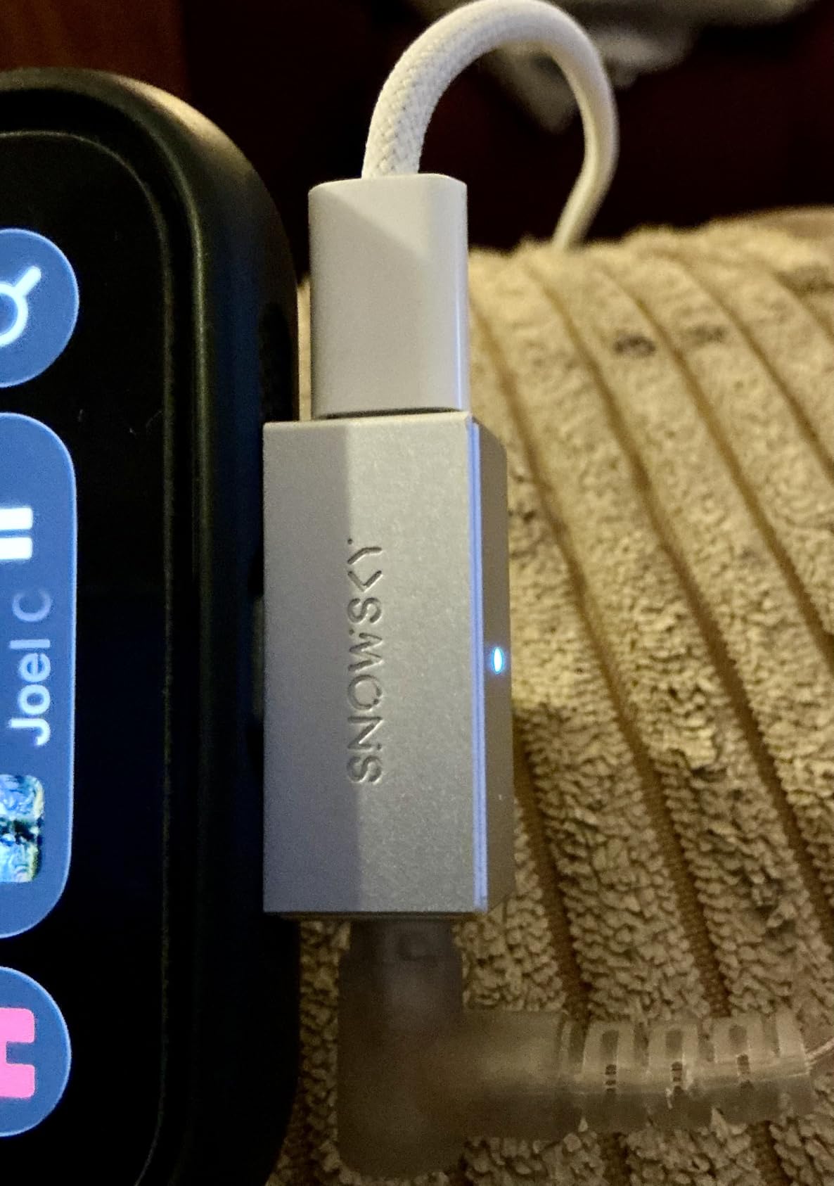 FiiO/Snowsky Tiny Portable DAC & Headphone Amplifier, Hi-Res USB DAC, PEQ Precision Tuning, PCM 384kHz/DSD256 Decoding, Android App/Web Control (3.5mm + Type-C Dual Ports, Tiny A Silver) customer photo 2