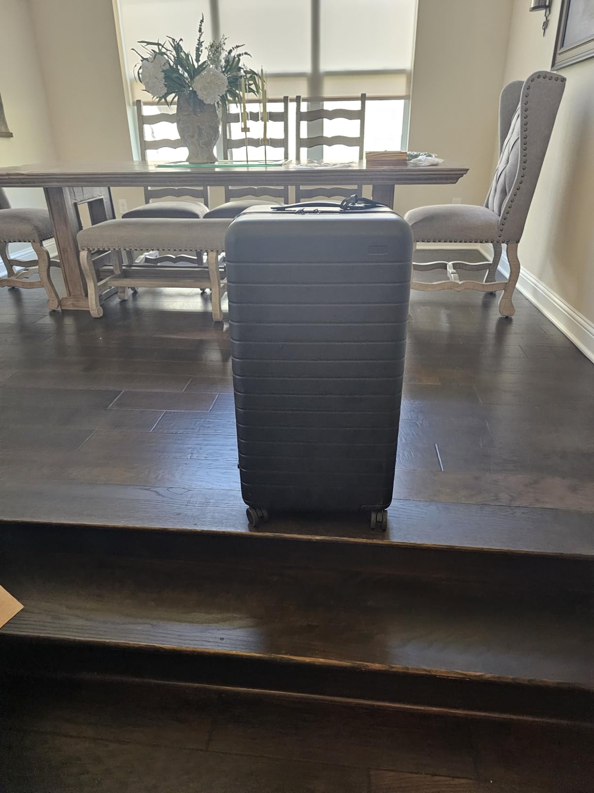 Away Large Checked Luggage, 29-inch Lightweight Hardside Spinner Suitcase customer photo 2