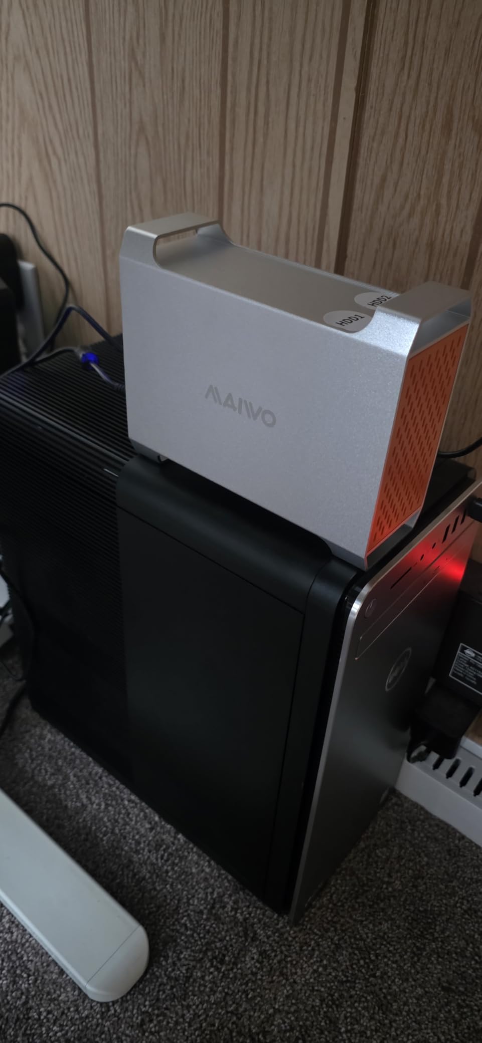 MAIWO Dual Bay SATA RAID Enclosure for 3.5