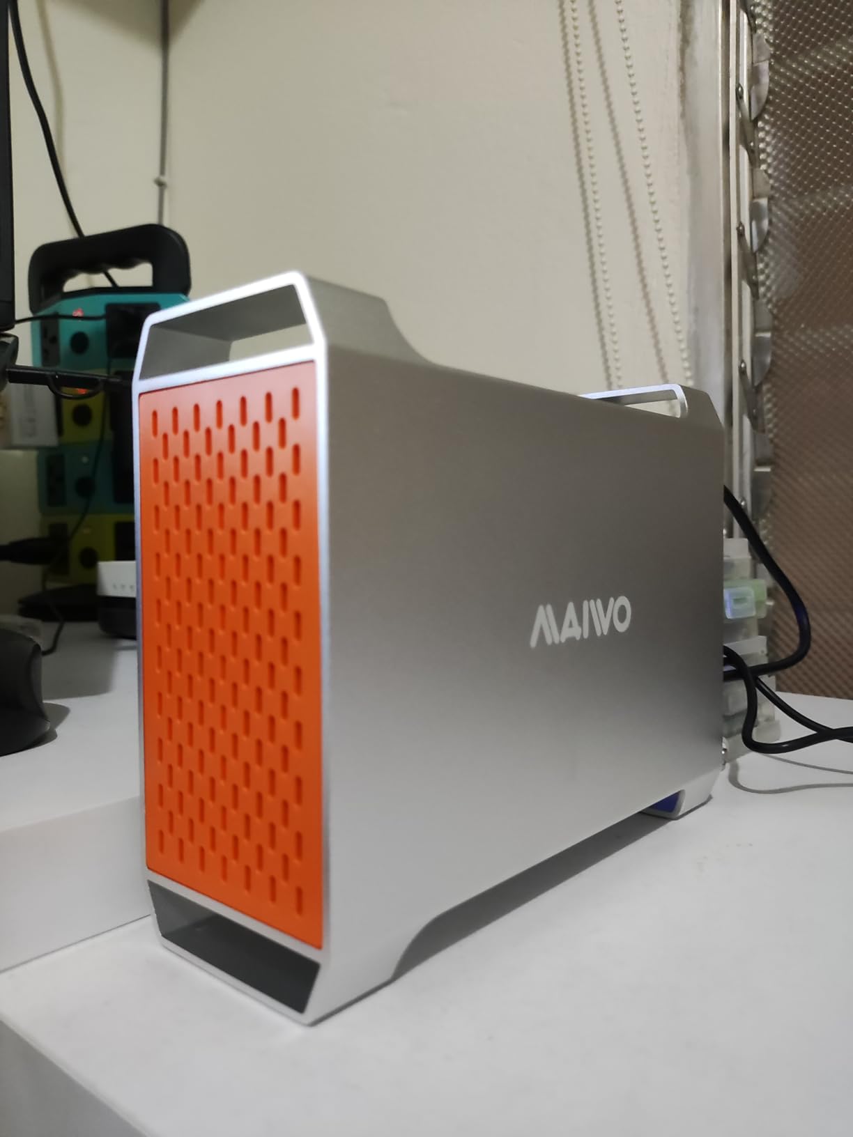 MAIWO Dual Bay SATA RAID Enclosure for 3.5