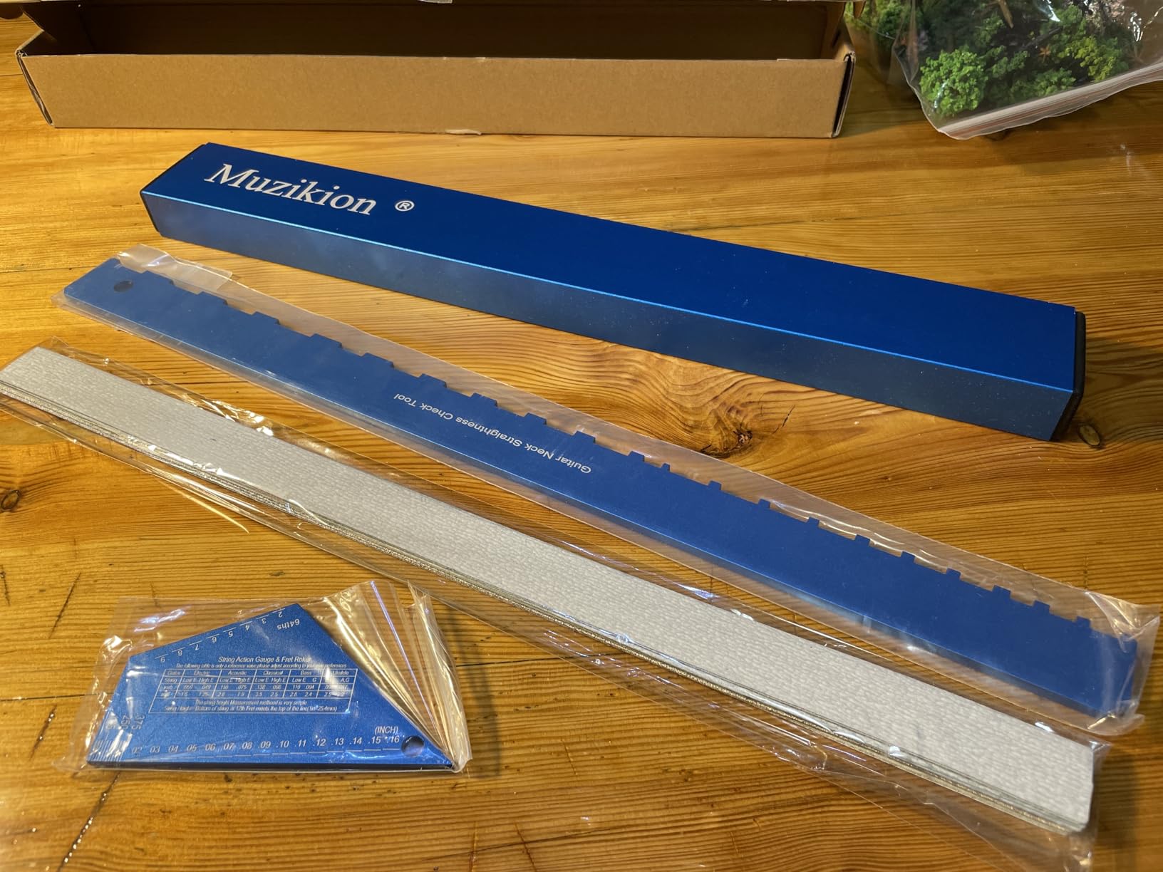 Fret Leveling Kit, Guitar Setup Tool Set for Luthier Enthusiast (16in Beam) customer photo 2