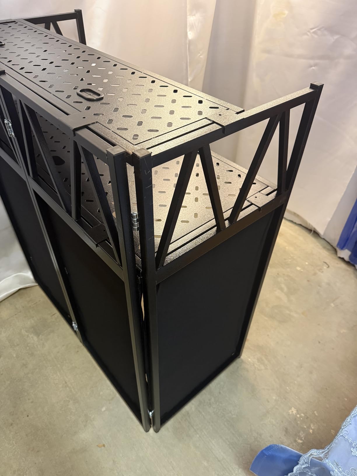 RDCMKL Two-Tier DJ Table Stand Portable Booth - 40