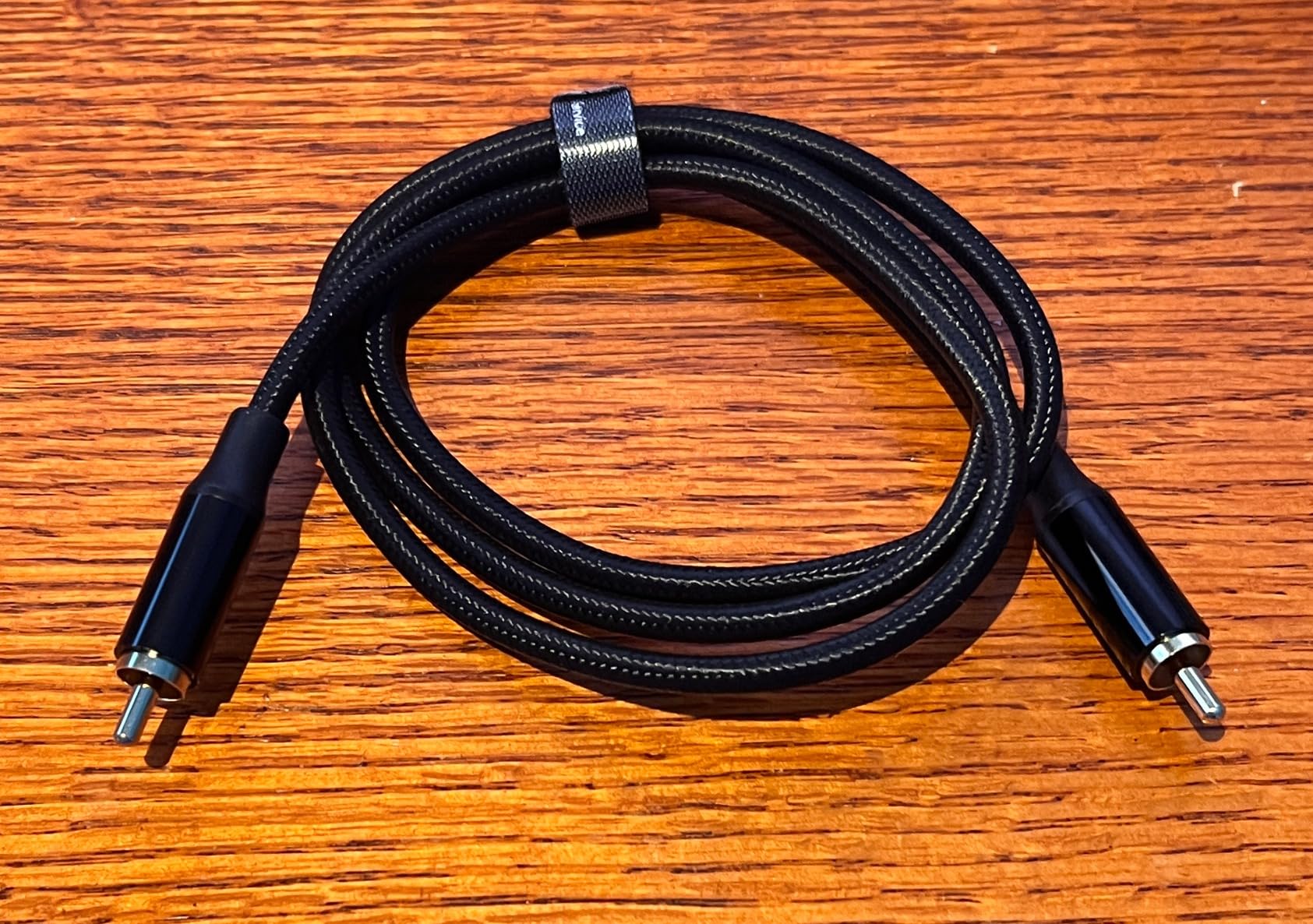 VIOY Coaxial Digital Audio Cable 100 FT, RCA Male to Male Subwoofer Cable customer photo 1