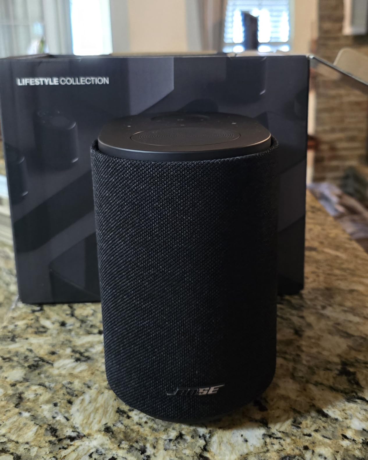 Bose New Lifestyle Ultra Speaker, Wireless Home Speaker, TrueSpatial Audio, CleanBass, AirPlay & Google Cast, White Smoke customer photo 2