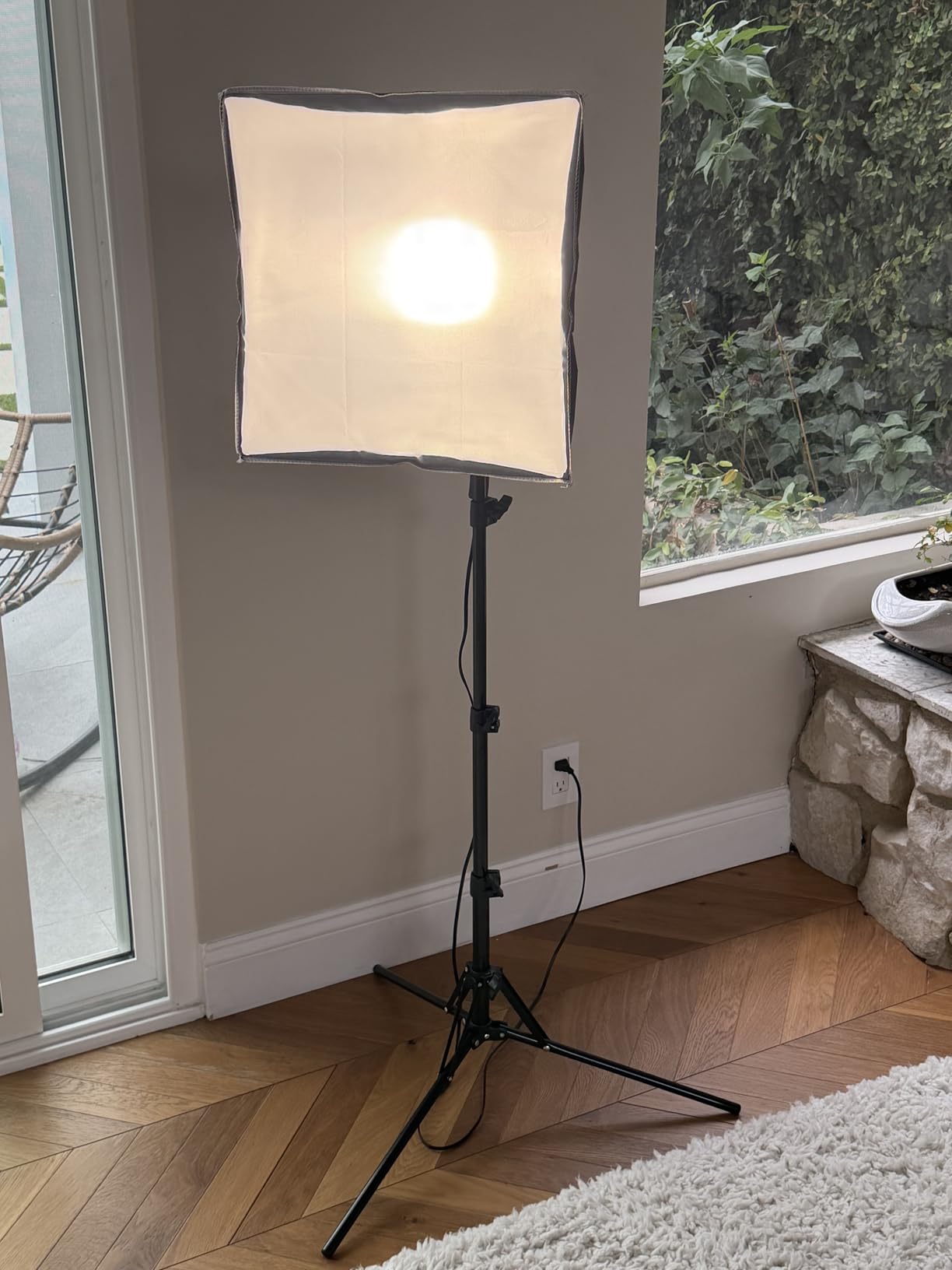 Softbox Lighting Kit 2pack, Thoslatay 16x16in Soft Box Upgrade 85W 2700-6400K LED Bulbs Professional Photography Lighting Kit, Photo Studio Lights for Photoshoot/Video Recording/Live Streaming customer photo 2