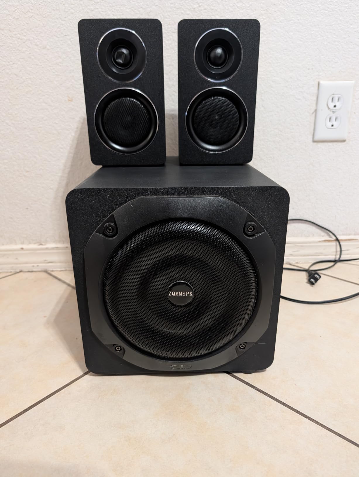 2.1 Computer Speakers with Subwoofer, 100W RMS, Bluetooth 5.3 | 6.5-inch subwoofer, wood cabinets and silk dome tweeters customer photo 2